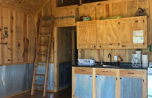 Perkinston Cabina | Creekside Cabin en Red Creek, a solo unos pasos del agua.