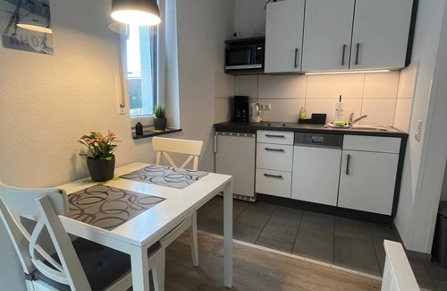 Schloss Holte-Stukenbrock Apartamento | Apartamento-Terraza-Baño privado
