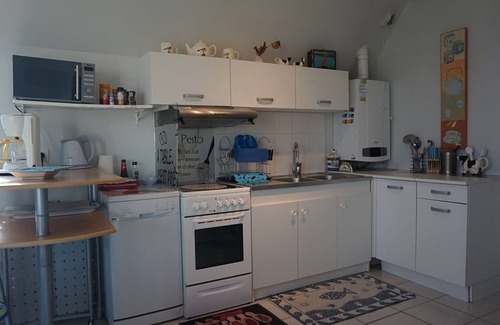 Merville-Franceville-Plage Apartamento | Apartamento con Piscina y Wifi en Merville-Franceville-Plage, Cerca del Mar