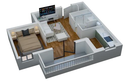 Toulouse West Apartamento | Cozy Garden