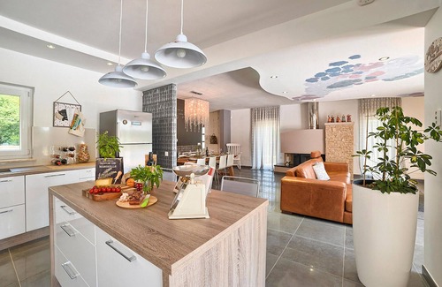 Snasici Casa | Acogedora casa en Labin - Rabac con.