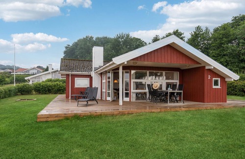 Grønninghoved Strand Casa | Acogedora casa en Sjølund con sauna