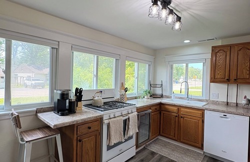 Brighton Casa | Cozy Lake Escape with Dock, Firepit, & Fenced Yard