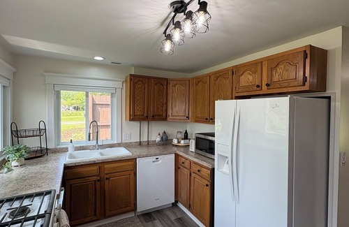 Brighton Casa | Cozy Lake Escape with Dock, Firepit, & Fenced Yard