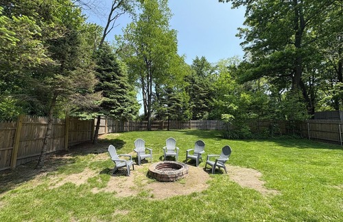 Brighton Casa | Cozy Lake Escape with Dock, Firepit, & Fenced Yard