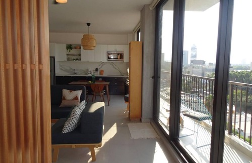 Centro de Monterrey Apartamento | Cozy loft equipped with incredible views