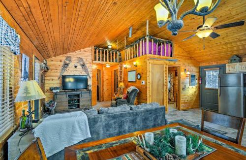 Steuben Casa | Cozy Manistique Cabin with Deck, Grill and Fire Pit!