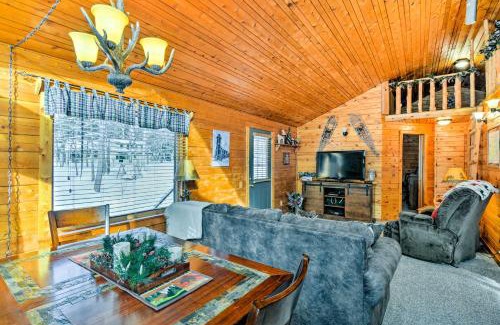 Steuben Casa | Cozy Manistique Cabin with Deck, Grill and Fire Pit!