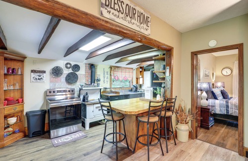 Mars Hill Casa | Cozy Mars Hill Farmhouse w/ Scenic Views