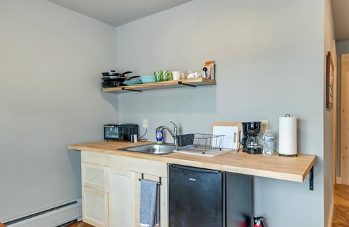 Meredith Apartamento | Cozy Meredith Studio Near Lakes & Downtown