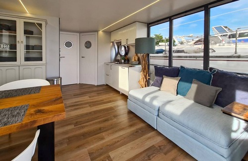 Ophoven Alquiler De Eote | Acogedor barco en Ophoven con vistas al.