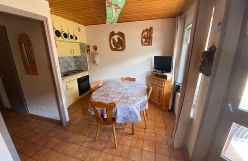 La Chapelle-d'Abondance Apartamento | Apartamento cerca del centro y pistas de Crêt Béni con acceso Multi Pass a 3€/día/persona