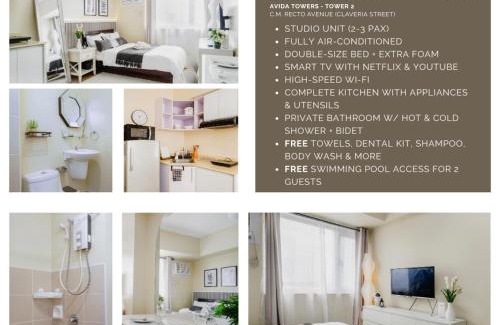 Poblacion District Apartamento | Cozy Suite with City View Near Roxas Night Market
