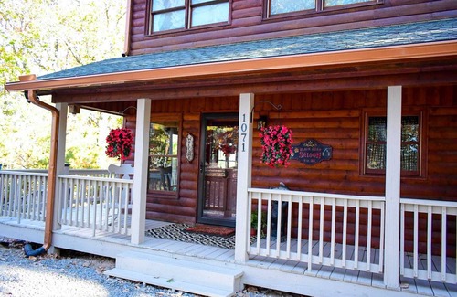 Talking Rock Cabina | Cozy Top of Mountain Cabin overlooking Meichtry Vineyards; 1.5hrs from Atlanta