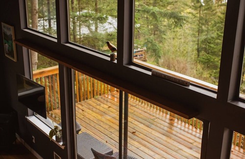 Lummi Island Cabina | Cozy Treetop Cabin *Hot Tub*