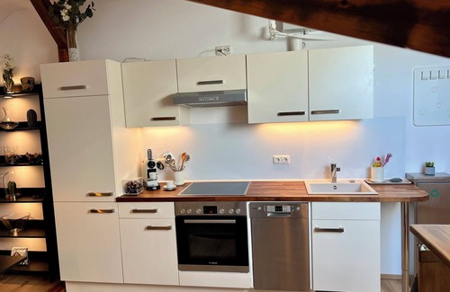 Johannisberg Apartamento | Cozy vacation apartment "Zum Spätlesereiter" with balcony