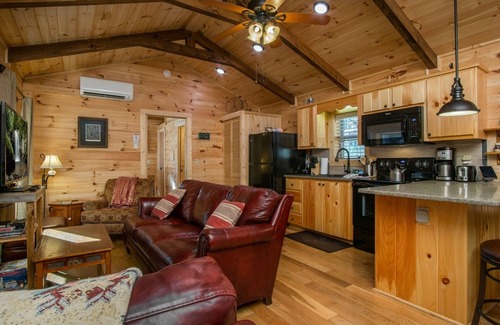 Pisgah Forest Casa | Cabaña Creekside cerca del bosque de Pisgah