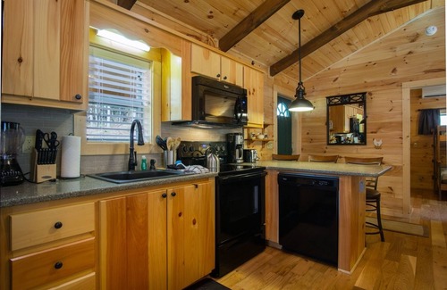 Pisgah Forest Casa | Cabaña Creekside cerca del bosque de Pisgah