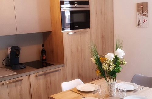 La Giettaz Apartamento | Croisse Baulet / Aravis Mont Blanc, 2 bedrooms.