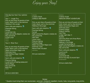 Iranduba Cabina | Curupira Amazon Lodge - Private Jungle Tour, River Tour or Great Adventure Tour Included in the Walking Safari Price
