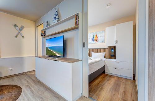 Ueckeritz Apartamento | Dünenhäuser Ückeritz UnserUsedomDe FeWo ca40qm mit Parkplatz direkt am Strand 8I1