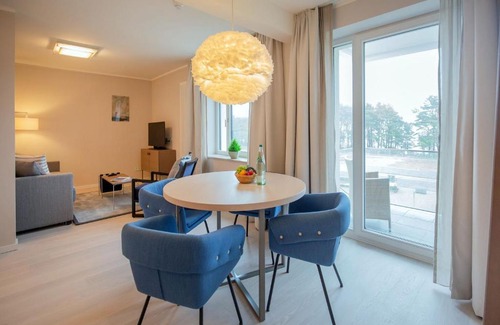 Binz Apartamento | Dünenresidenz Prora - Ferienwohnung mit Meerblick, 1 Schlafzimmer und Balkon NP-321