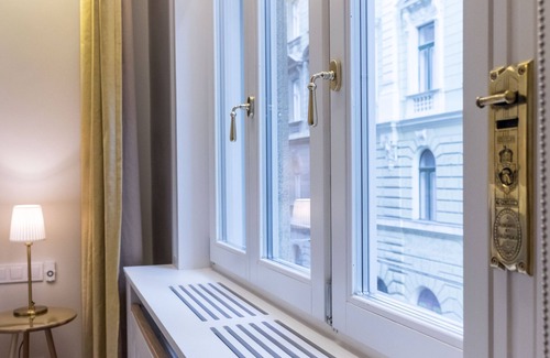 Erzsebetvaros Apartamento | d30 butiq suite WiFi, aire acondicionado, 2 dormitorios, 2 baños en 75 metros cuadrados en el antiguo barrio judío