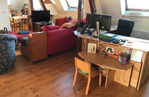 Zittau Apartamento | Dachgeschoßwohnung mit Dachterrasse
