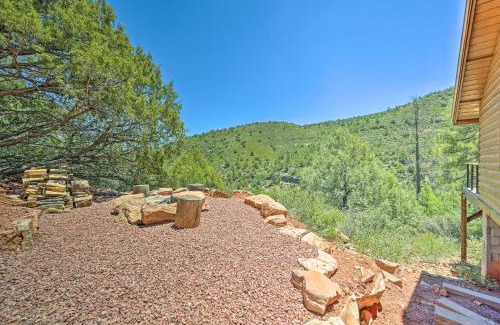 Payson Casa | Deck and Mogollon Rim Views Secluded Payson Cabin