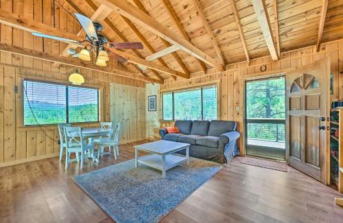 Payson Casa | Deck and Mogollon Rim Views Secluded Payson Cabin