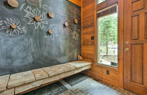 Truckee Casa | Deck and Resort Amenities Expansive Truckee Cabin