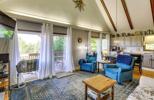 Zionville Cabaña | Deck, Fire Pit, Games: Family Escape Near Boone