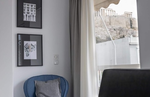 Anafiotika Apartamento | Deco Marble Apt With Acropolis View