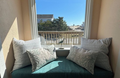 South Nags Head Casa | Oceanside Cottage, fenomenal de vacaciones de la familia, El camino a la playa impresionante