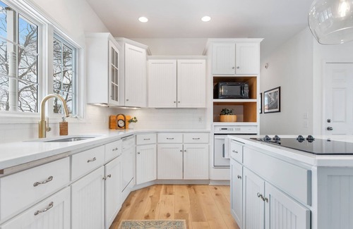 Macatawa Casa | Delightful Private Wooded Setting Stunning Harbor Views, Private Beach Access, Tennis