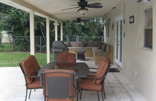Delray Beach Casa | Delray Beach Piscina climatizada Inicio 4 habitaciones King / 3 baños completos para 8 adultos