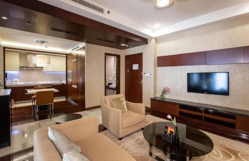 Downtown Beijing Apartamento | Deluxe 1 Bedroom Apartment Dongcheng Beijing