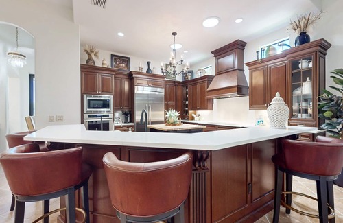 The Majors Casa | Deluxe home in a resort community with amazing views, pool, & hot tub
