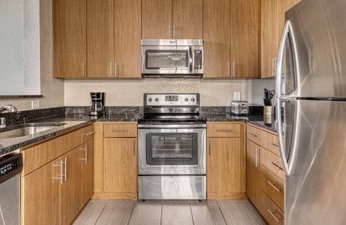 East San Mateo Apartamento | Deluxe San Mateo 1BR w/ Pool, Gym & W/D, near Target, by Blueground