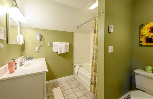 Stowe Cama Y Desayuno | Deluxe Suite with Queen Bed, Full Sofa Bed, Fireplace, Refrigerator, Coffee Maker, Microwave