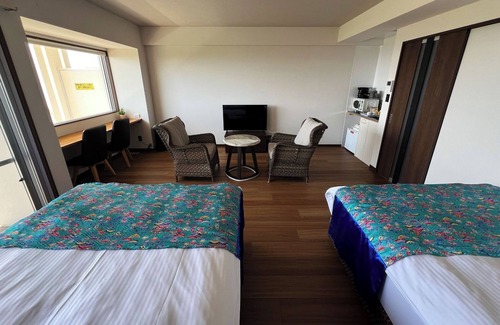 Okinawa Hotel | Deluxe Twin | Ryukyu Retreat Deluxe Twin Room R / Nanjo Okinawa