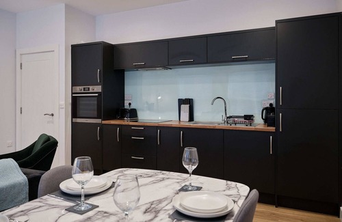 Preston Apartamento | Apartamento-De Lujo-Baño privado con ducha-Terraza