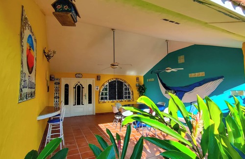 Playa Coronado Casa | Villa deluxe para 25 personas, 3 habitación 2 baños, Sala y terraza.