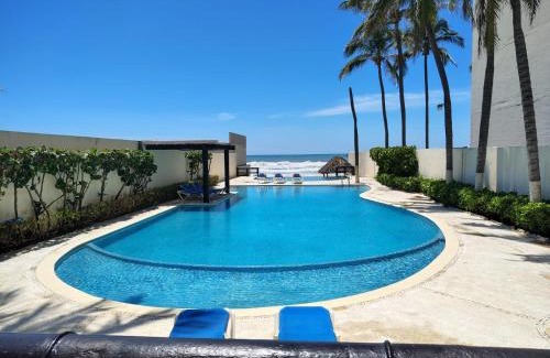 Área del bulevar Barra Vieja Apartamento | Departamento con Club Playa Acapulco Diamante 4Rec