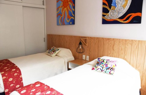 Benito Juárez Apartamento | Depto. CDMX, Narvarte, amueblado para 4 pax.