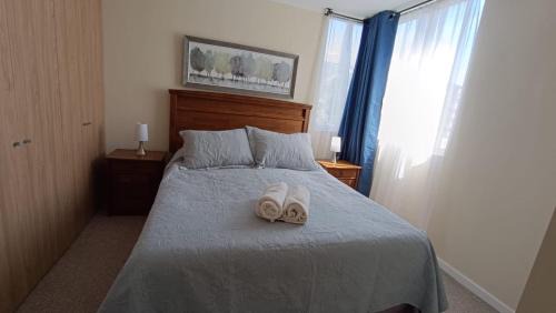 Curico Apartamento | Depto en condo, 1D 1B, aire estacionamiento, full