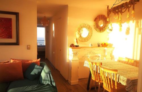Placeres Apartamento | Depto Valparaíso con Vista al Mar y a la Bahía de Valparaíso