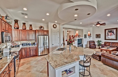 Vistancia Casa | Casa del desierto con casita, piscina, tubo caliente ubicado en el campo de golf de la trilogía.