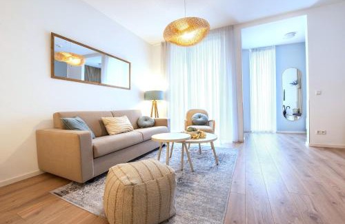 Andreasvorstadt Apartamento | Design Apartments Erfurt City - Terrasse - Streaming - Privatparkplatz - Klinikum - Uni - zentral