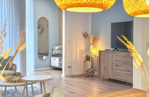 Andreasvorstadt Apartamento | Design Apartments Erfurt City - Terrasse - Streaming - Privatparkplatz - Klinikum - Uni - zentral